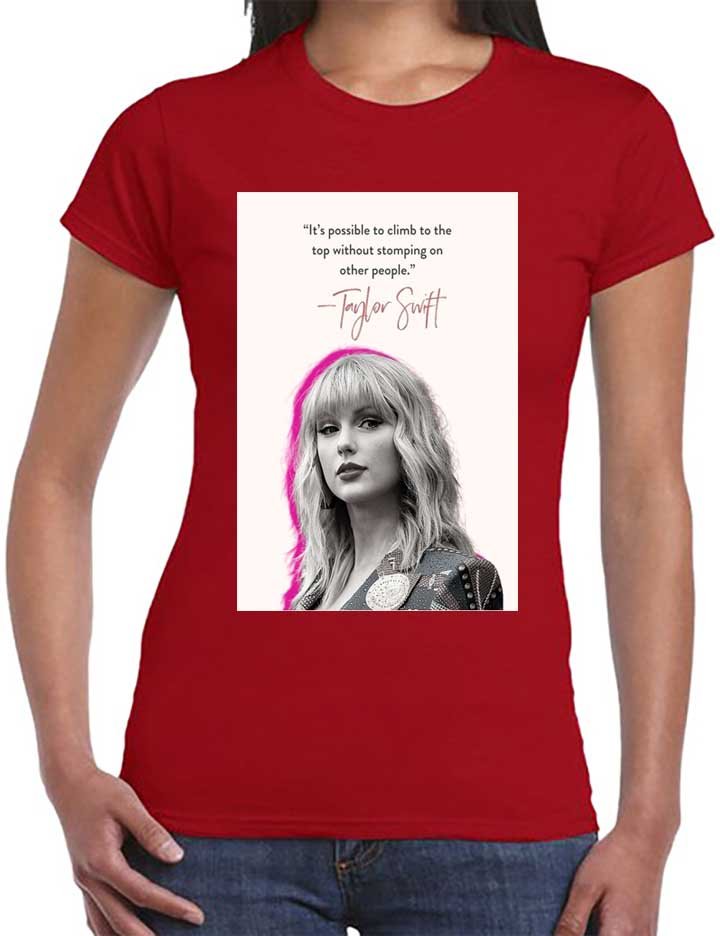 Taylor Swift Girls Red T-Shirt