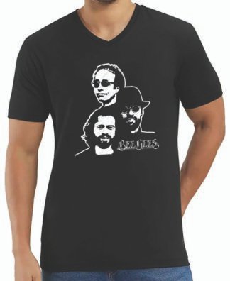 Bee Gees V Neck T-Shirt