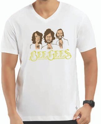 Bee Gees V Neck T-Shirt