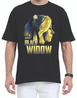 Black Widow Oversized T-Shirt
