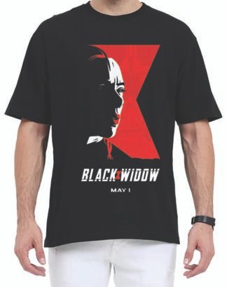 Black Widow Oversized T-Shirt
