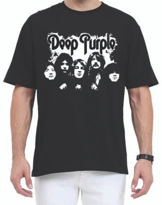 Deep Purple Oversized T-Shirt