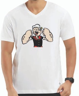 Popeye V Neck T-Shirt