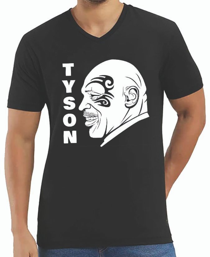 Mike Tyson V Neck T-Shirt