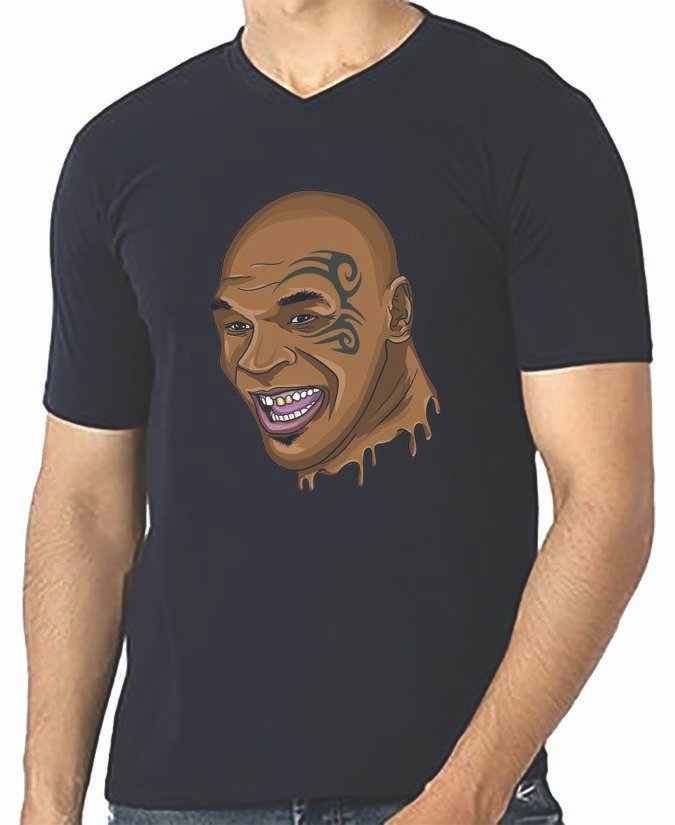 Mike Tyson V Neck T-Shirt