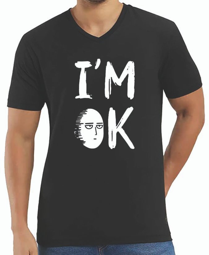 One Punch Man V Neck T-Shirt