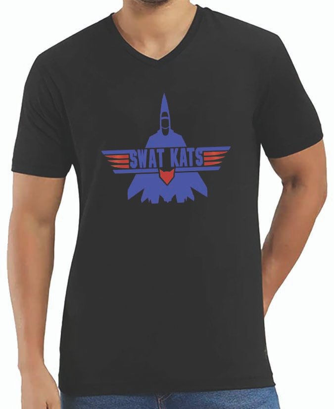 SWAT Kats V Neck T-Shirt
