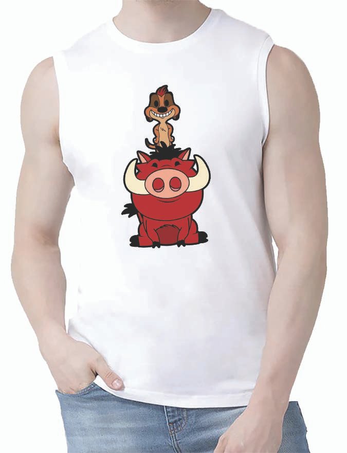 Timon And Pumbaa Gym Vest